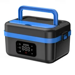Cordless Electric Lunch Box Food Heater 60W Quick Heating Leak Proof 1L