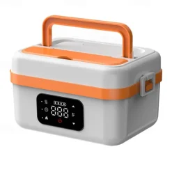 Cordless Electric Lunch Box Food Heater 60W Quick Heating Leak Proof 1L
