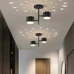 Corridor Porch Ceiling Light LED Creative Projection Light Star Sky Ceiling Lamp Modern Nordic