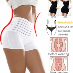 Corset Women's Control Panties Shapewears Office Running Gym Yoga Black White Khaki Cotton Sport Breathable Seamed Tummy Control Push Up Solid Color All Seasons Home Outfits