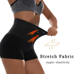 Corset Women's Control Panties Shapewears Office Running Gym Yoga Black White Khaki Cotton Sport Breathable Seamed Tummy Control Push Up Solid Color All Seasons Home Outfits