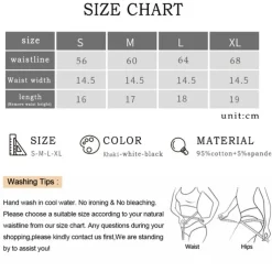 Corset Women's Control Panties Shapewears Office Running Gym Yoga Black White Khaki Cotton Sport Breathable Seamed Tummy Control Push Up Solid Color All Seasons Home Outfits