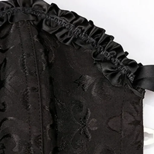 Corset Women's Plus Size Corsets Corsets Country Sexy Lady Sweetheart Tummy Control Push Up Jacquard Abstract Flower Hook & Eye Lace Up Nylon / Cotton Wedding Special Home Outfits