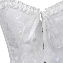 Corset Women's Plus Size Corsets Corsets Country Sexy Lady Sweetheart Tummy Control Push Up Jacquard Abstract Flower Hook & Eye Lace Up Nylon / Cotton Wedding Special Home Outfits