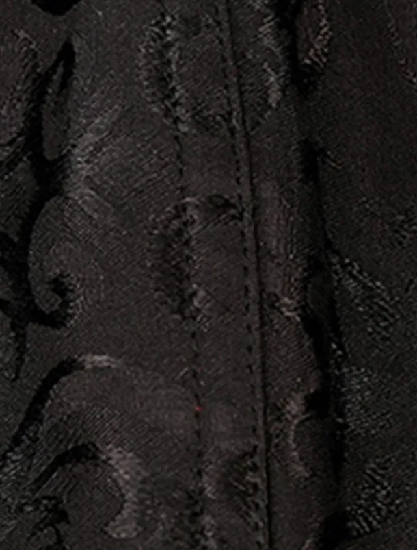 Corset Women's Plus Size Corsets Corsets Country Sexy Lady Sweetheart Tummy Control Push Up Jacquard Jacquard Abstract Flower Hook & Eye Lace Up Nylon / Cotton Wedding Special