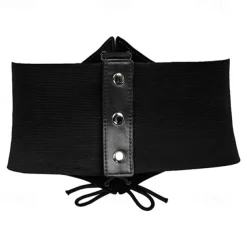 Costume Corset /Costumes Women/ Lace-up Cinch Belt Tied Corset Elastic Waist Belt