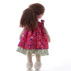 Cotton Body Waldorf Doll Doll Artist Handmade Mini Dress Up Doll Diy for Christmas Gifts