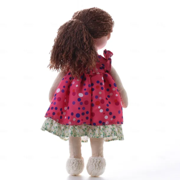 Cotton Body Waldorf Doll Doll Artist Handmade Mini Dress Up Doll Diy for Christmas Gifts