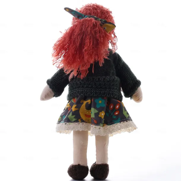 Cotton Body Waldorf Doll Doll Artist Handmade Mini Dress Up Doll Diy for Christmas Gifts