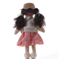 Cotton Body Waldorf Doll Doll Artist Handmade Mini Dress Up Doll Diy for Christmas Gifts