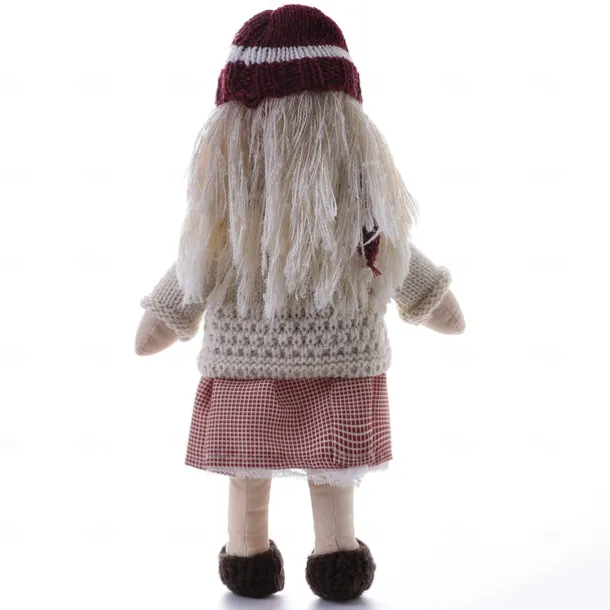 Cotton Body Waldorf Doll Doll Artist Handmade Mini Dress Up Doll Diy for Christmas Gifts