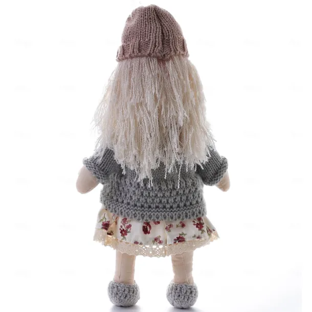 Cotton Body Waldorf Doll Doll Artist Handmade Mini Dress Up Doll Diy for Christmas Gifts