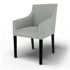 Cotton Twill Sakarias Chair Cover with Armrests Regular Fit Machine Washable SAKcover LITB PRIME cover