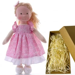 Cotton Waldorf Doll Doll Artist Handmade Festival Thumb Gift Box