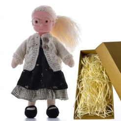 Cotton Waldorf Doll Doll Artist Handmade Festival Thumb Gift Box
