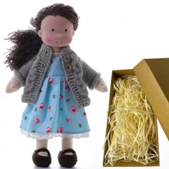 Cotton Waldorf Doll Doll Artist Handmade Festival Thumb Gift Box