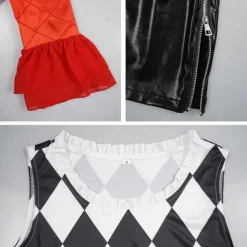 Couples Joker: Folie à Deux Joker 2 Harley Quinn Joker Outfits Halloween Group Couples Costumes Adults Men's Women's Cosplay Costume Halloween Carnival Easy Halloween Costumes