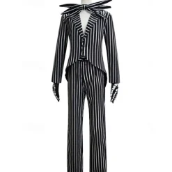 Couples National Lampoon's Christmas Vacation Sally Jack Skellington Halloween Group Couples Costumes Men's Women's Movie Cosplay Cosplay Halloween Carnival Masquerade Event / Party Masquerade