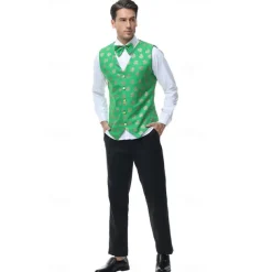 Couples Oktoberfest Beer International Beer Festival Costume Blouse Shirt Dirndl Dress Lederhosen Bavarian Bavarian Wiesn Men's Women's Traditional Style Cloth Halloween Carnival