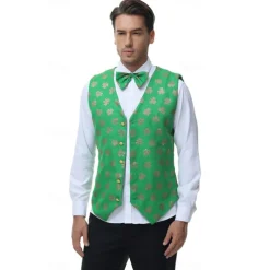 Couples Oktoberfest Beer International Beer Festival Costume Blouse Shirt Dirndl Dress Lederhosen Bavarian Bavarian Wiesn Men's Women's Traditional Style Cloth Halloween Carnival