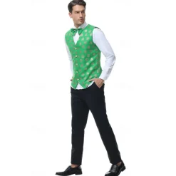 Couples Oktoberfest Beer International Beer Festival Costume Blouse Shirt Dirndl Dress Lederhosen Bavarian Bavarian Wiesn Men's Women's Traditional Style Cloth Halloween Carnival