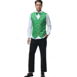 Couples Oktoberfest Beer International Beer Festival Costume Blouse Shirt Dirndl Dress Lederhosen Bavarian Bavarian Wiesn Men's Women's Traditional Style Cloth Halloween Carnival