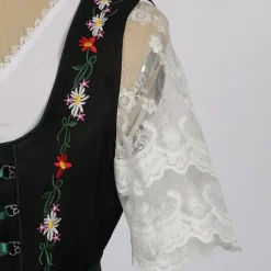 Couples Oktoberfest Beer Costume Dress Dirndl Trachtenkleider Maid Oktoberfest Couple Munich Wiesn Wiesn Men's Women's Traditional Style Cloth Halloween Carnival