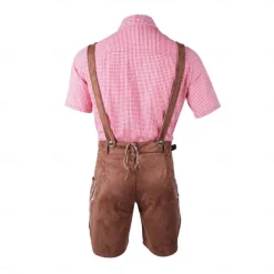 Couples Oktoberfest Beer Costume Dirndl Dress Trachtenkleider Lederhosen Maid Oktoberfest Couple German Munich Wiesn Carnival Men's Women's Traditional Style Cloth