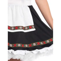 Couples Oktoberfest Beer Costume Dirndl Dress Trachtenkleider Lederhosen Maid Oktoberfest Couple German Munich Wiesn Carnival Men's Women's Traditional Style Cloth