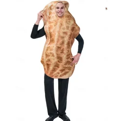 Couples Peanut Cosplay Costume Funny Costumes Kid's Adults' Men's Women's Boys Girls' Cosplay Halloween Performance Party Halloween Halloween Carnival Masquerade Easy Halloween Costumes