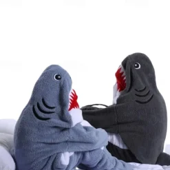 Couples Shark Halloween Group Family Costumes Sleeping Bag Kid's Adults' Unisex Funny Costume Party Home Wear Halloween Carnival Easy Halloween Costumes