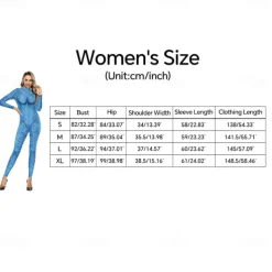 Couples Zentai Suits Catsuit Skin Suit Avatar 2 The Way of Water Neytiri Jake Sully Adults' Cosplay Costumes Halloween Men's Women's Monster Halloween Carnival