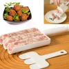 Creative Kitchen Triple Meatball Maker,Meat Baller Spoon with Cutting Spade,DIY Meatball Making Set,Home Cooking Tools for Quick Cooping Cookie Dough Or Sorbet