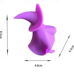 Creative Kitchen Utensils Silicone Tools Little Trapeze Wizard-shaped Pot Cover Anti-overflow Elevating Spoon Holder