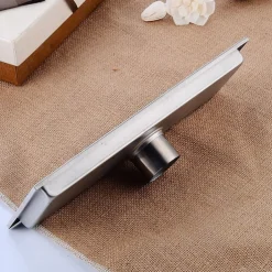 Creative Modern Stainless Steel Drain,Floor Mounted Rectangle Bathroom Accessories
