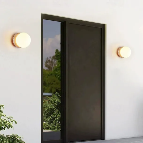 Creative Outdoor Traditional / Classic Country Outdoor Wall Lights Outdoor Shops / Cafes Stone Wall Light IP 65 110-120V 220-240V 7 W