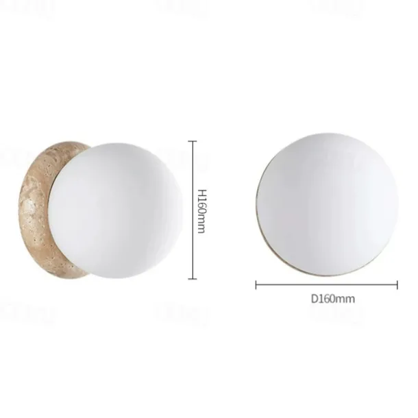 Creative Outdoor Traditional / Classic Country Outdoor Wall Lights Outdoor Shops / Cafes Stone Wall Light IP 65 110-120V 220-240V 7 W