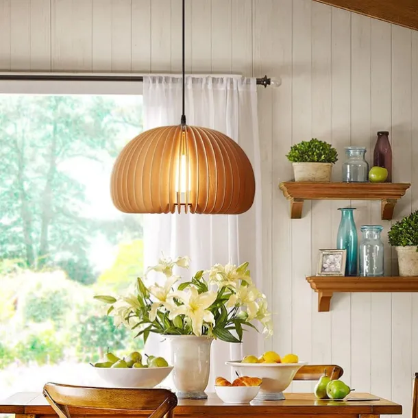 Creative Wooden Chandelier Rarmhouse Natural Wind Log Chandelier E27/E26 Base Ceiling Lighting Hanging Lamp Suitable for Study Coffee Shop Restaurant Rar AC220V AC110V