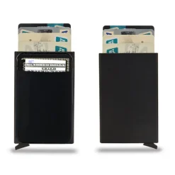 Credit Card Holder Wallet Metal Name Card Holder Professional Multi Credit Card Protector for Women Men