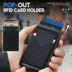 Credit Card Holder Wallet Metal Name Card Holder Professional Multi Credit Card Protector for Women Men