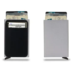 Credit Card Holder Wallet Metal Name Card Holder Professional Multi Credit Card Protector for Women Men