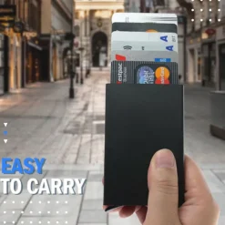 Credit Card Holder Wallet Metal Name Card Holder Professional Multi Credit Card Protector for Women Men