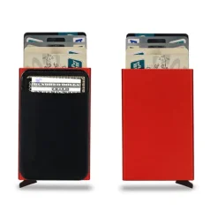 Credit Card Holder Wallet Metal Name Card Holder Professional Multi Credit Card Protector for Women Men