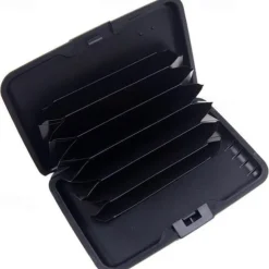 Credit Card Holder Wallet Metal Name Card Holder Waterproof Credit Card Protector for Women Men