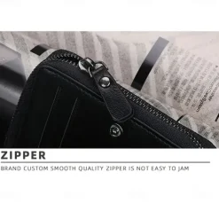 Credit Card Holder Wallet PU Leather Name Card Holder with Magnetic Shut Multi Credit Card Protector for Men