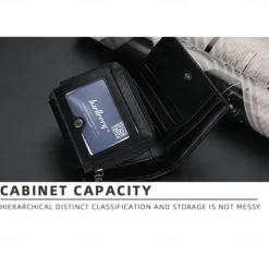 Credit Card Holder Wallet PU Leather Name Card Holder with Magnetic Shut Multi Credit Card Protector for Men