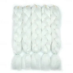 Crochet Hair Braids Jumbo Box Braids Pink Synthetic Hair 24 inch Braiding Hair 5 Pieces