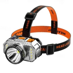 cross-border mini small headlight outdoor night fishing miner's lamp led head-mounted flashlight waterproof usb rechargeable strong light headlight