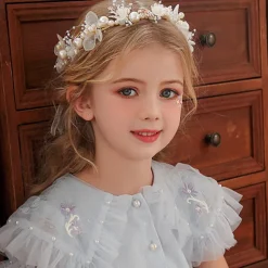 Crown Tiaras Headbands Headpiece Imitation Pearl Rhinestone Wedding Party / Evening Retro Sweet With Faux Pearl Crystal / Rhinestone Headpiece Headwear