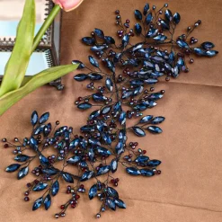 Crown Tiaras Headbands Headpiece Rhinestone Alloy Wedding Cocktail Elegant Luxury With Rhinestone Crystals Headpiece Headwear